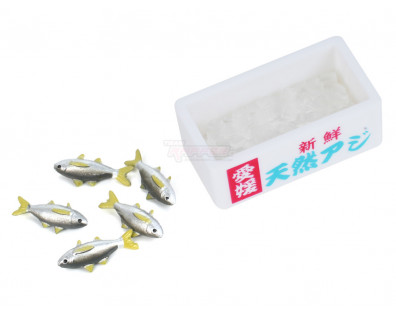 Scale Accessories - Fish Tubs (Included Horse Mackerel)