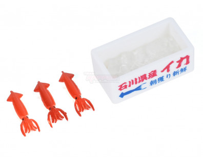 Scale Accessories - Fish Tubs (Included Squid)