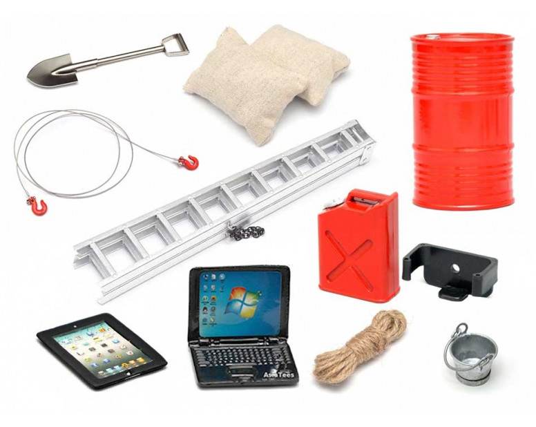 Defender D90 D110 Scale Accessories Combo Kit (10pcs)