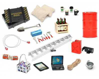 Defender D90 D110 Scale Accessories Combo Kit (16pcs)
