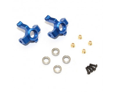Aluminum Front Hub - 1 Pair Blue