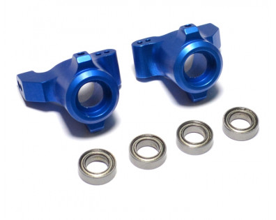 Aluminum Rear Hub - 1 Pair Blue