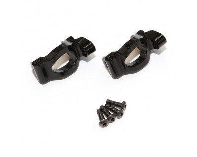 Aluminum Front C-Hub - 1 Pair Black