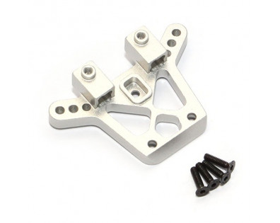 Aluminum Rear Shock Tower - 1 Pc Silver