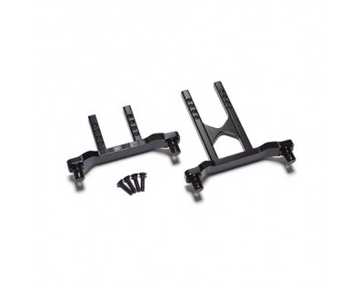 Aluminum Front & Rear Body Post - 1 Set Black