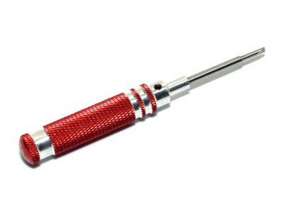 Flat Head Screwdriver 1.5 X 65MM - Red