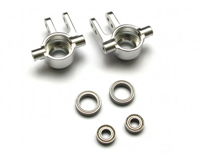 Aluminum Front Knuckles -1 Pair Silver