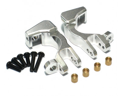 Aluminum C Hub -1 Pair Silver