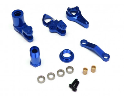 Aluminum Steering Set -  Blue