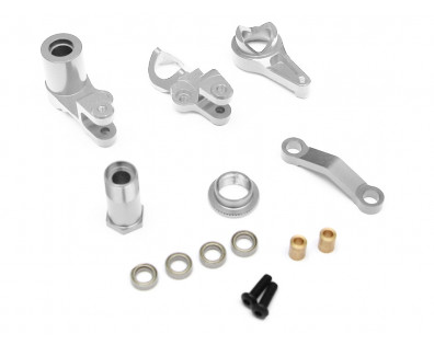 Aluminum Steering Set -  Silver