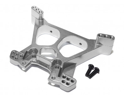 Aluminum Rear Shock Tower -1 Pc Silver