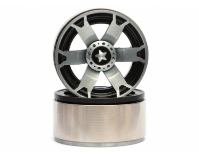 EVO™ 1.9 High Mass Beadlock Aluminum Wheels Star - 6B (2/Set) 