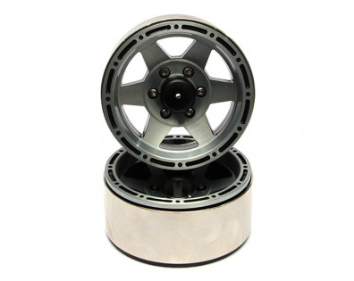 EVO™ 1.9 High Mass Beadlock Aluminum Wheels Star-6 (2)