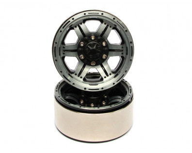 EVO™ 1.9 High Mass Beadlock Aluminum Wheels Twin-6 (2)