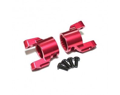 Aluminum Front C-Hub -1 Pair Red
