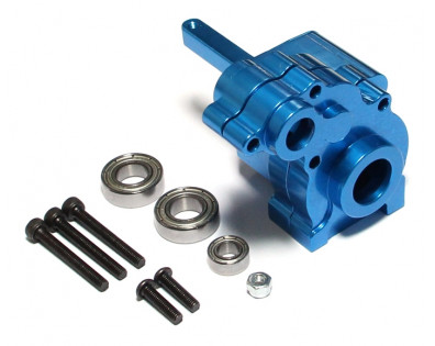 Aluminum Transmission Case - 1 Pc Blue