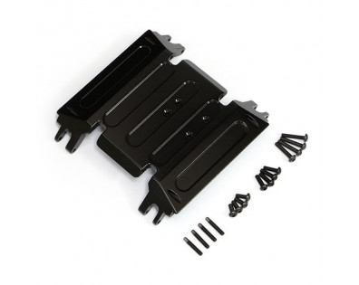 Aluminum Skid Plate - 1 Pc Black
