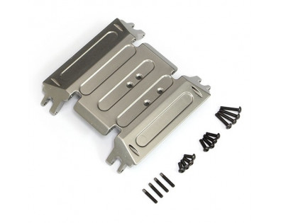 Aluminum Skid Plate - 1 Pc Gun Metal