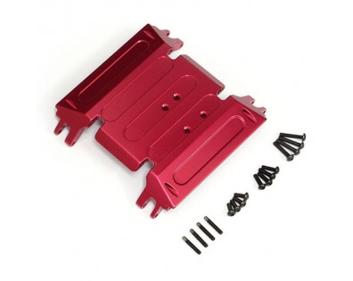 Aluminum Skid Plate - 1 Pc Red