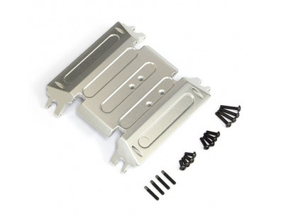 Aluminum Skid Plate - 1 Pc Silver