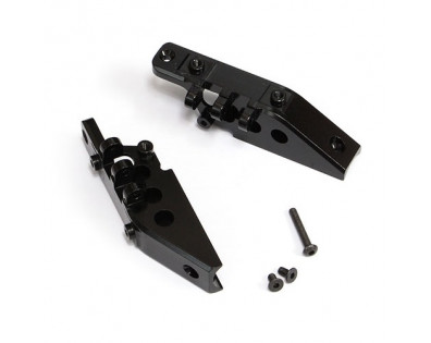 Aluminum Front & Rear Link Axial Mount- 1 Pair Black