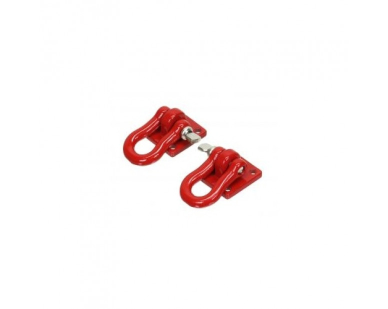 Scale Accessories - Bow Shackle Red
