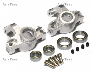 Aluminum Front Knuckles -1 Pair Silver