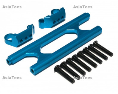 Aluminum Rear Upper Brace Set - Blue
