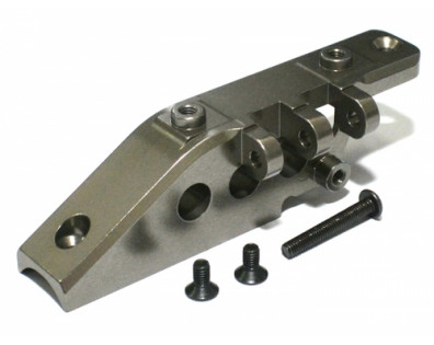 Aluminum Rear Link Axle Mount -1 Pc Gun Metal