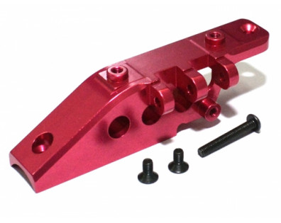 Aluminum Rear Link Axle Mount - 1 Pc Red
