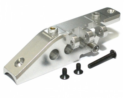 Aluminum Rear Link Axle Mount - 1 Pc Silver