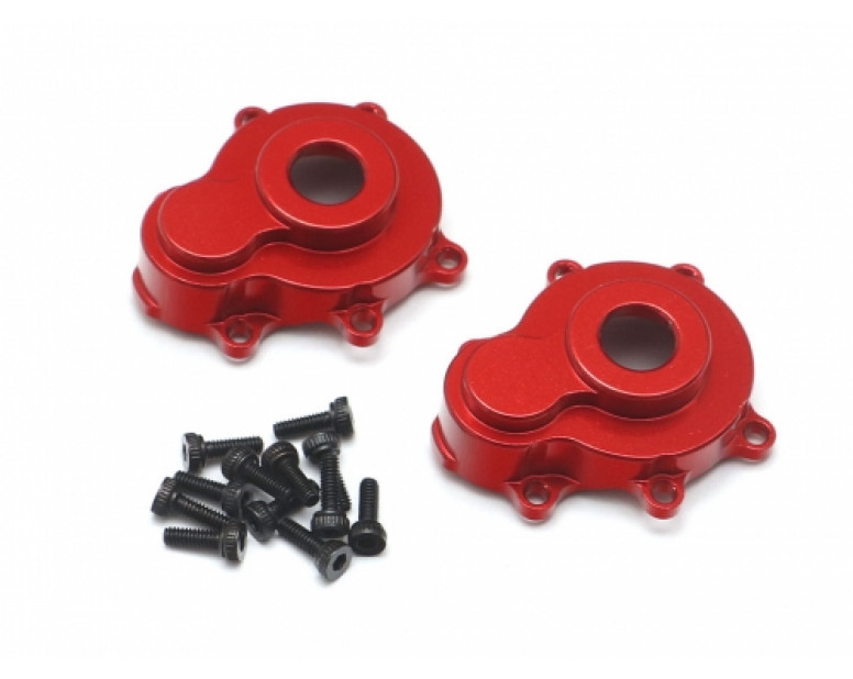 Aluminum Front Outer Portal Housing (2) Red
