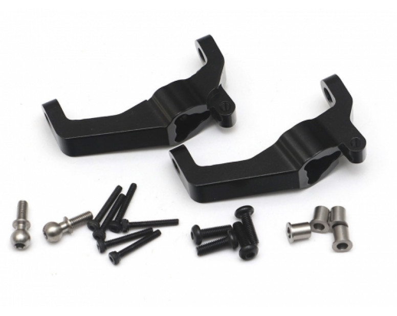 Aluminum Front C-hub (2) Black