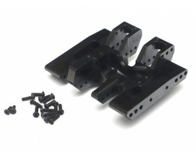 Aluminum Center Skid Plate Black