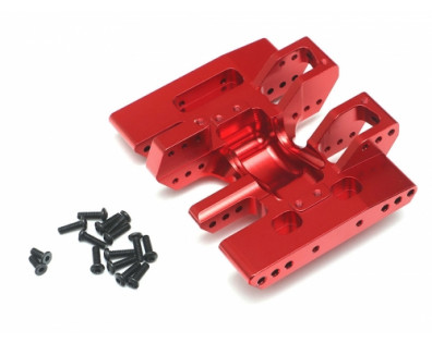 Aluminum Center Skid Plate Red