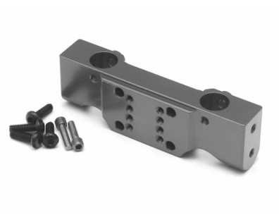 Aluminum Bumper Mount (1) Gun Metal