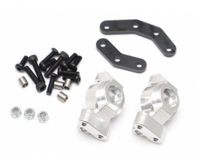 Aluminum Front Knuckle (2) Silver