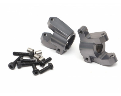Aluminum Front C-hub (2) Gun Metal