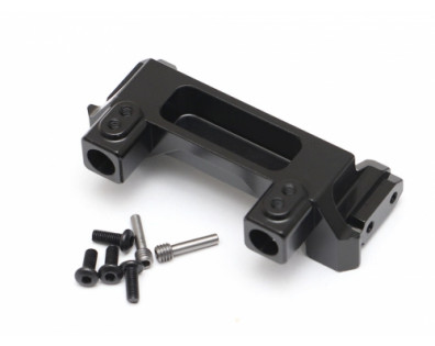 Aluminum Rear Bumper Mount Black