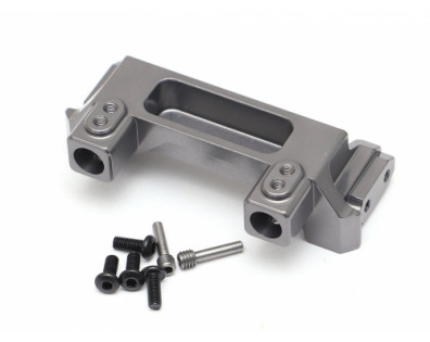 Aluminum Rear Bumper Mount Gun Metal