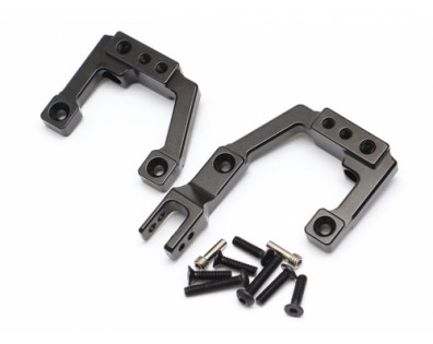 Aluminum Front Shock Mounts (2) Black