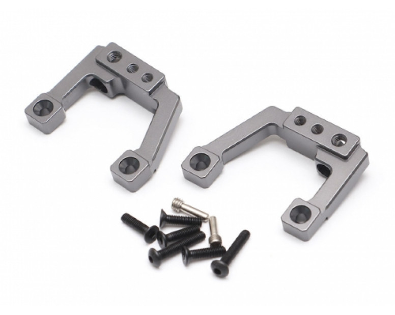 Aluminum Rear Shock Mounts (2) Gun Metal