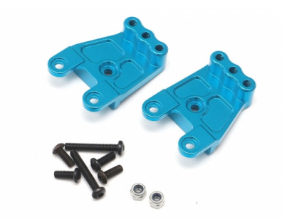 Aluminum Front & Rear Shock Towers (2) Blue