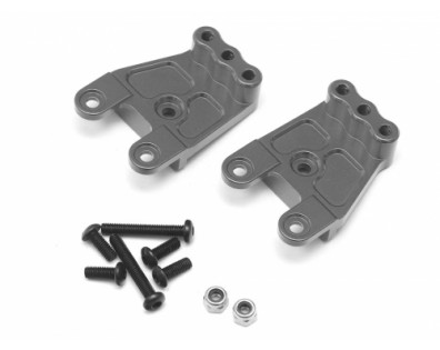 Aluminum Front & Rear Shock Towers (2) Gun Metal