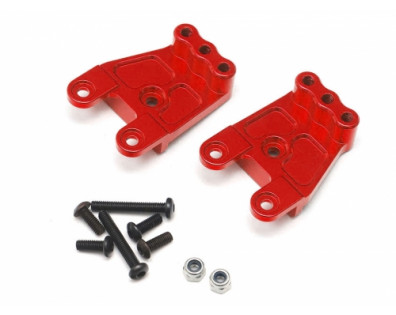 Aluminum Front & Rear Shock Towers (2) Red
