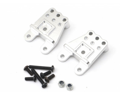 Aluminum Front & Rear Shock Towers (2) Silver