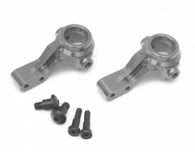 Aluminum Front Knuckle Arm (2) Gun Metal