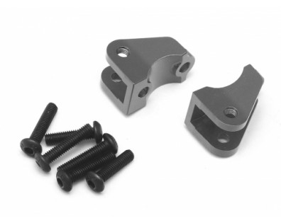 Aluminum Lower Suspension Link Mount (2) Gun Metal