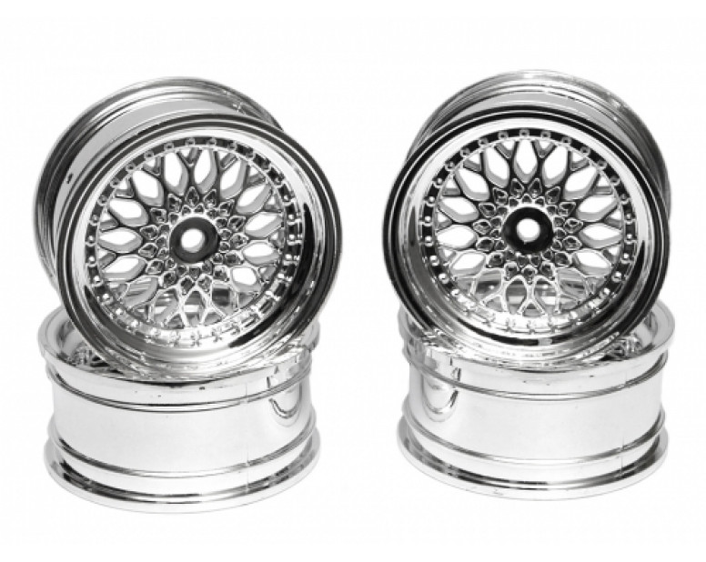 1:10 Scale Wheel (4 pcs) Classic Style 2 (6mm offset)