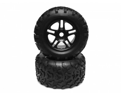 2 In 1 1/8 Scale Monster Truck Wheel  & Tire Set
